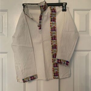 Traditional Ethiopian t-shirt cotton designer custom made handmade